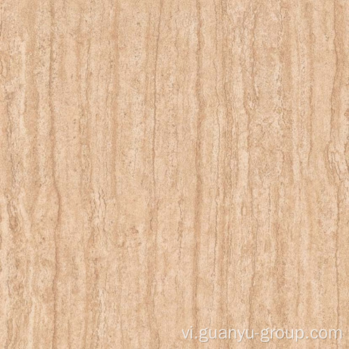 Màu xám Travertine gạch đá mộc mờ